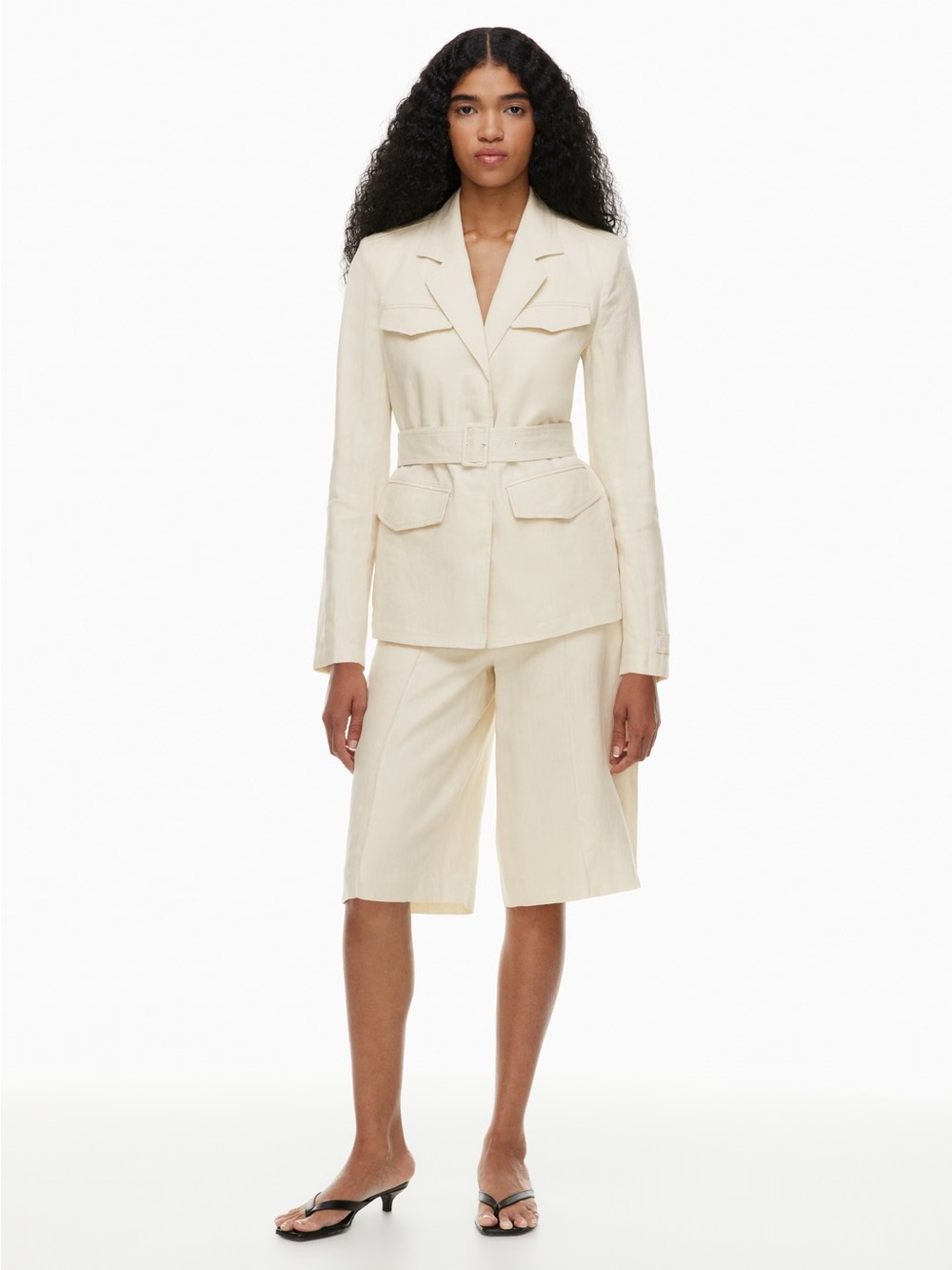 Aritzia/Wilfred prodigy linen jacket